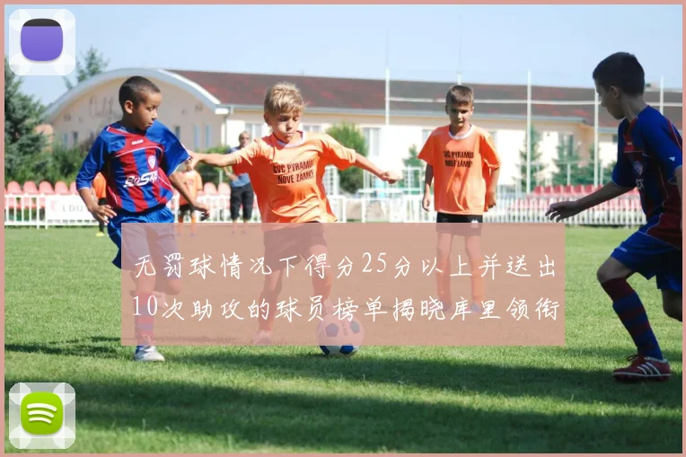 无罚球情况下得分25分以上并送出10次助攻的球员榜单揭晓库里领衔保罗紧随其后